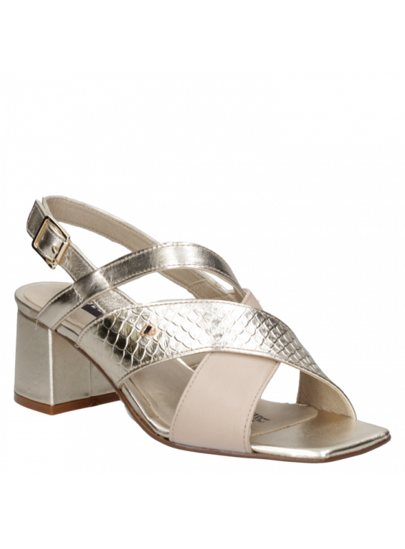 Sandalia Mujer G272 POLLINI blanco