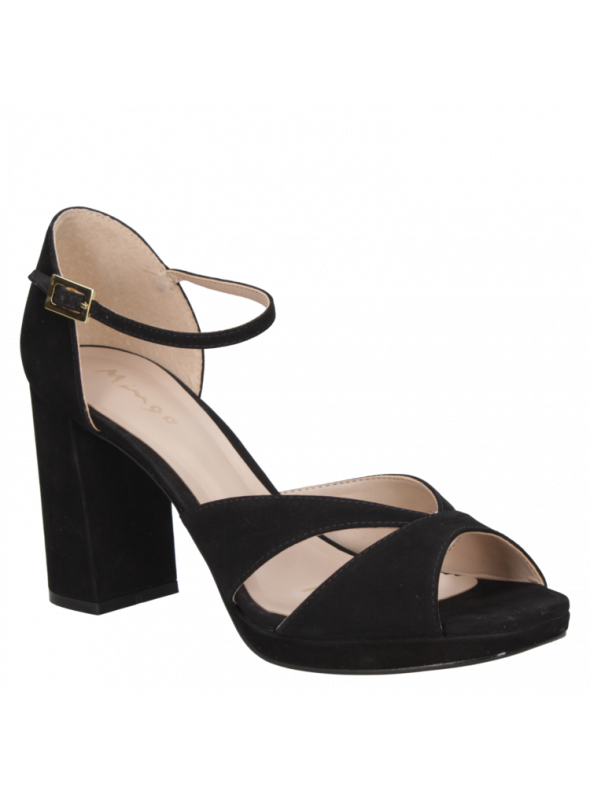 Sandalia Mujer G461 MINGO negro