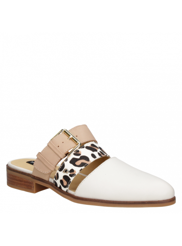 Sandalia Mujer G250 Pollini blanco