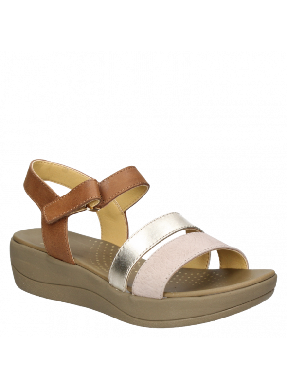 Sandalia Mujer D009 16 Hrs multicolor