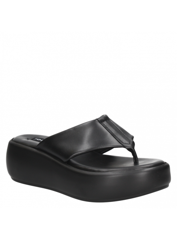 Sandalia Mujer G302 Pollini negro