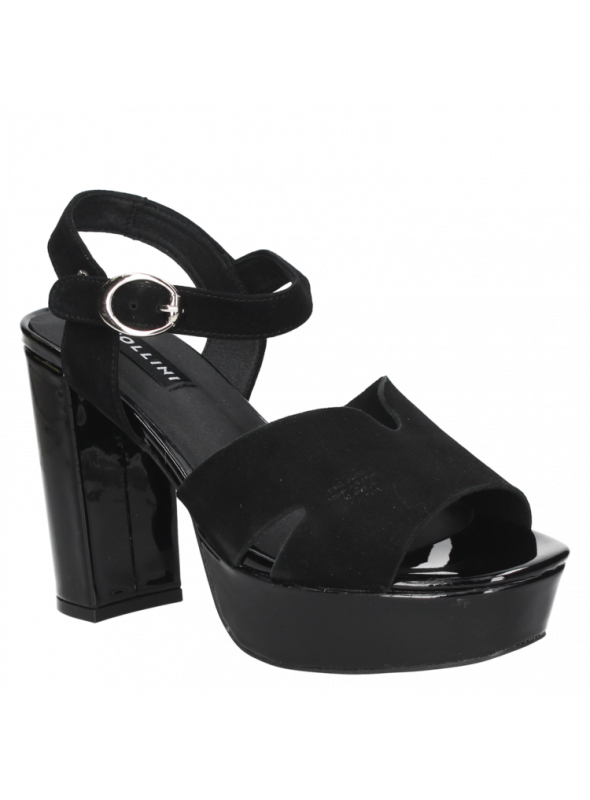 Sandalia Mujer G259 POLLINI negro