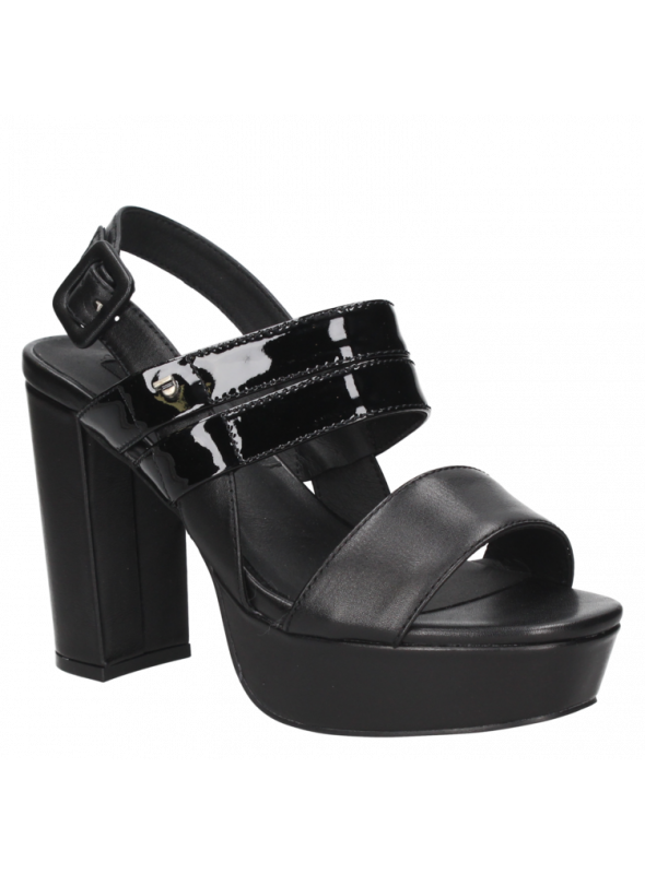 Sandalia Mujer G260 POLLINI negro