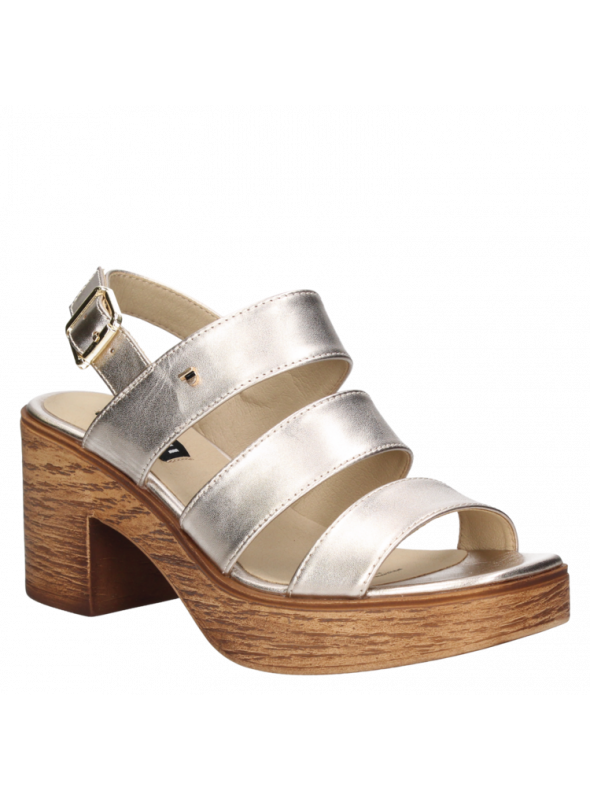 Sandalia Mujer G285 POLLINI beige