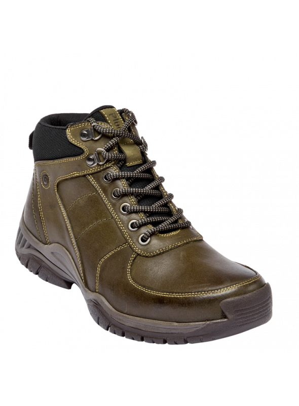 Botin Hombre H754 Pluma verde