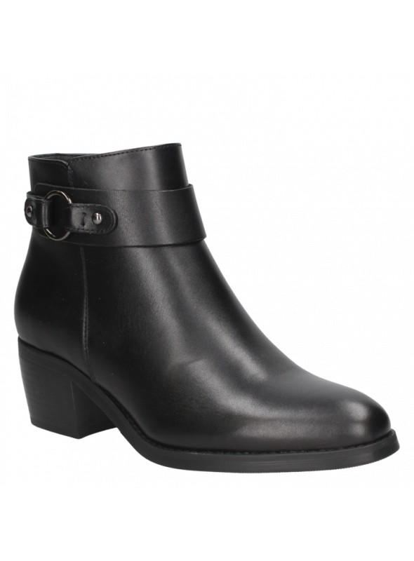 Botin Mujer H609 BRUNO ROSSI negro