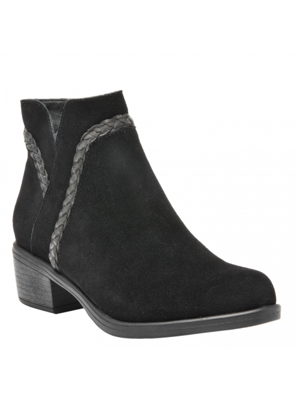 Botin Mujer H707 BRUNO ROSSI negro