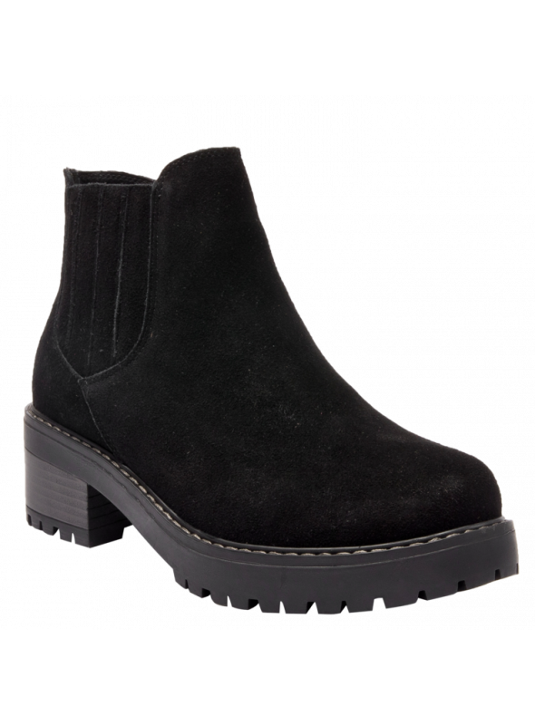 Botin Mujer H622 BRUNO ROSSI negro