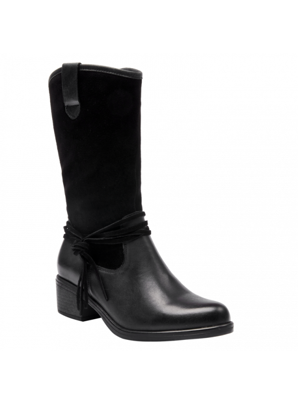 Bota Mujer H708 BRUNO ROSSI negro