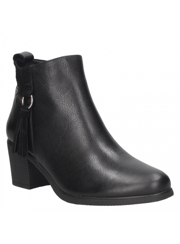 Botin Mujer H713 BRUNO ROSSI negro