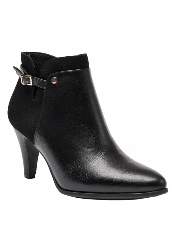 Botin Mujer H714 BRUNO ROSSI negro