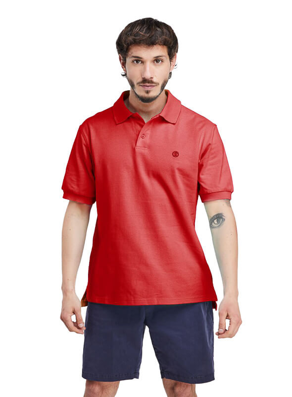 Polera Soria Hombre G971 PANAMA JACK rojo