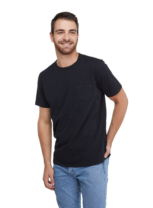 Polera Mallorca Hombre D149 PANAMA JACK negro