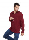 Camisa Malaga Hombre D109 PANAMA JACK burdeo