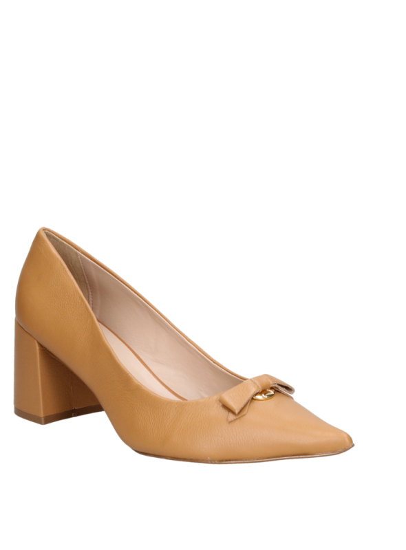 Zapato Mujer H565 LUZ DA LUA camel