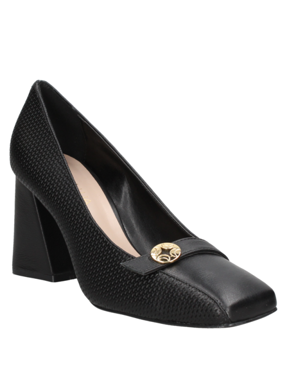 Zapato Mujer H566 LUZ DA LUA negro