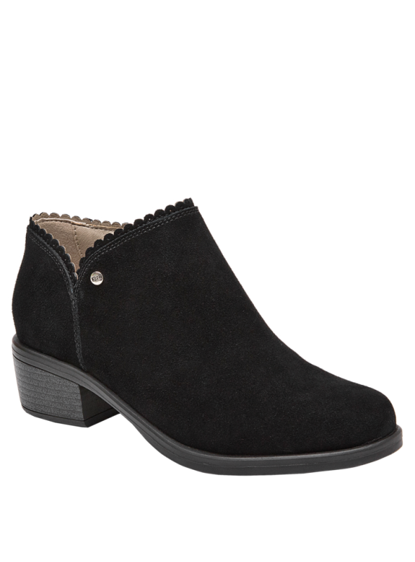 Botin Mujer I613 BRUNO ROSSI negro