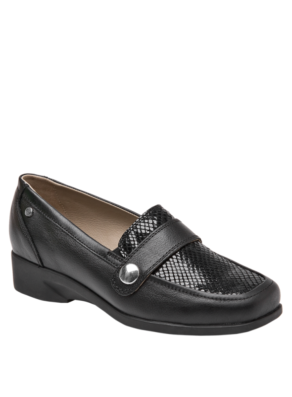 Zapato Mujer I717 BRUNO ROSSI negro