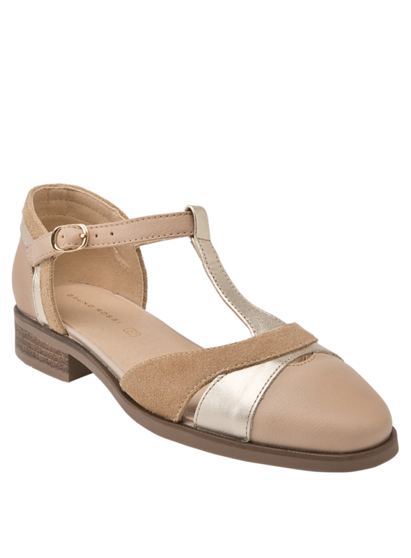 Zapato Mujer I724 BRUNO ROSSI camel