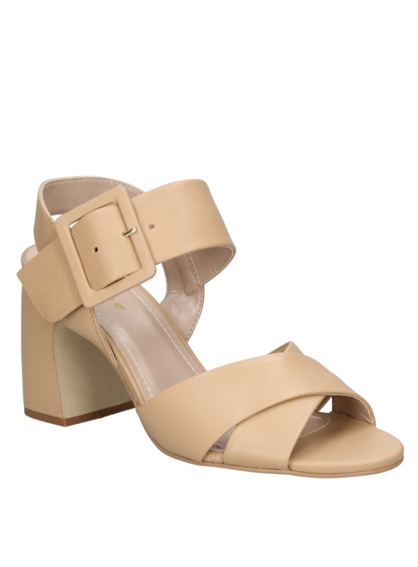 Sandalia Mujer I429 MINGO beige