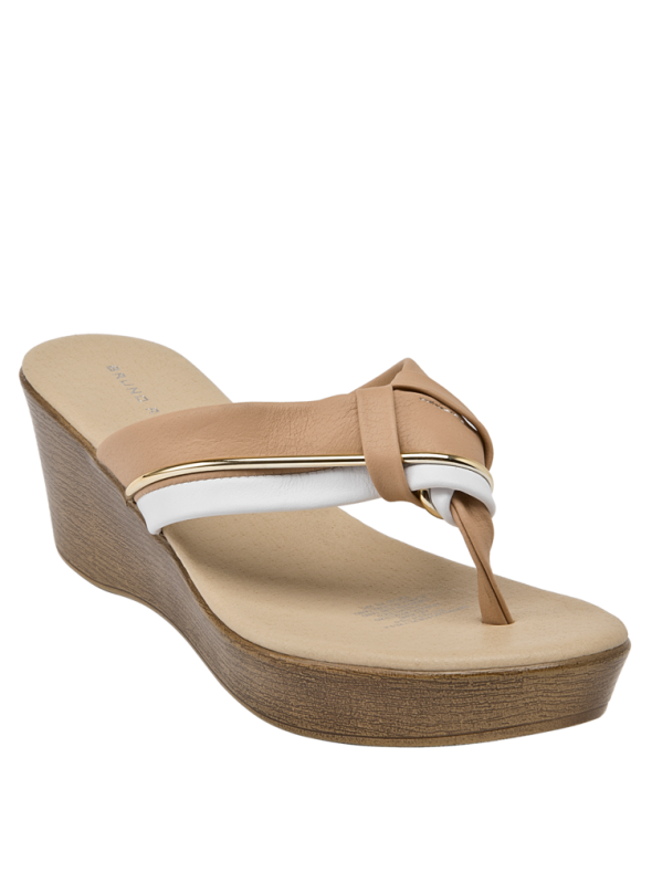 Sandalia Mujer I767 BRUNO ROSSI beige