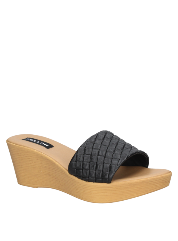 Sandalia Mujer G228 POLLINI negro