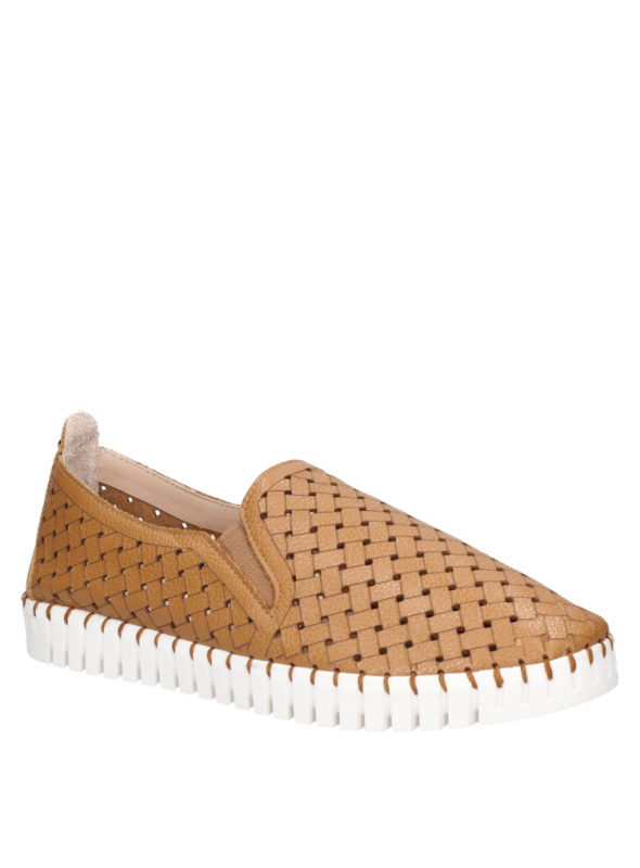 Zapato Mujer G592 LUZ DA LUA camel