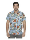 Camisa Palma I961 PANAMA JACK celeste