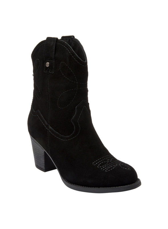 Botin Mujer J644 BRUNO ROSSI negro