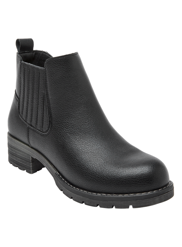 Botin Mujer J632 BRUNO ROSSI negro