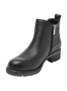 Botin Mujer J632 BRUNO ROSSI negro