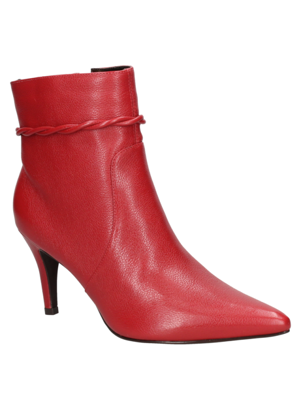 Botin Mujer J456 MINGO rojo