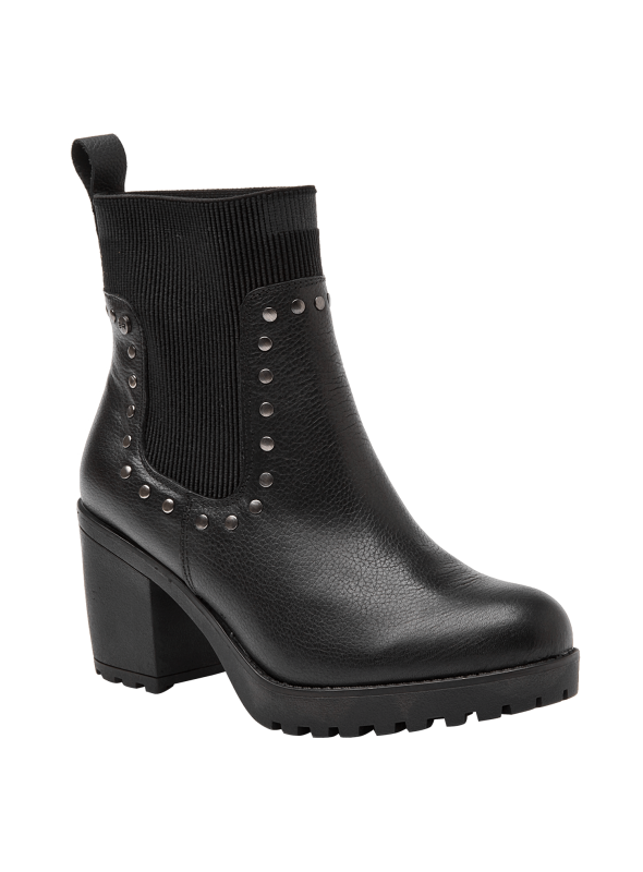 Botin Mujer J651 BRUNO ROSSI negro