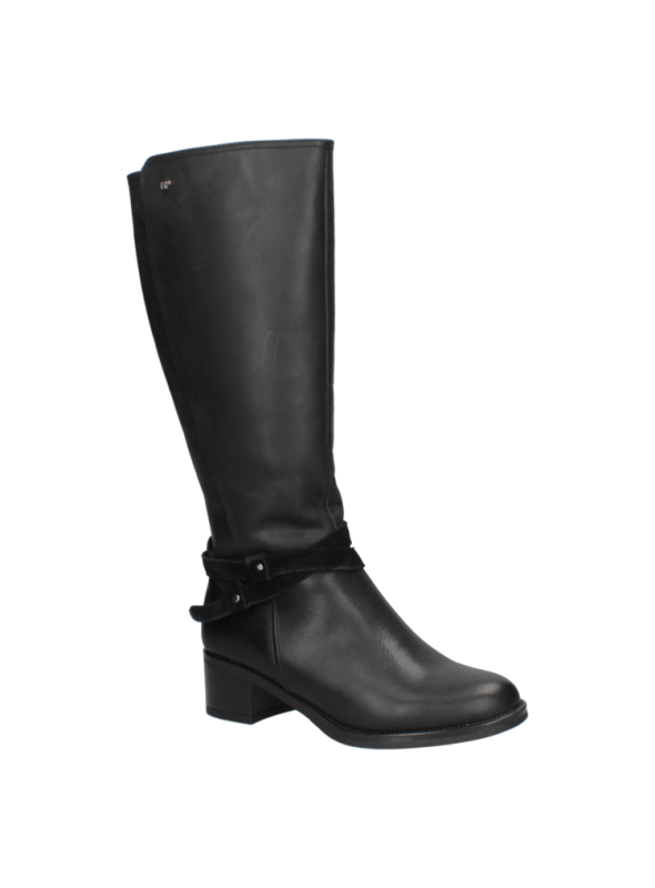 Bota mujer J019 16 hrs Negro