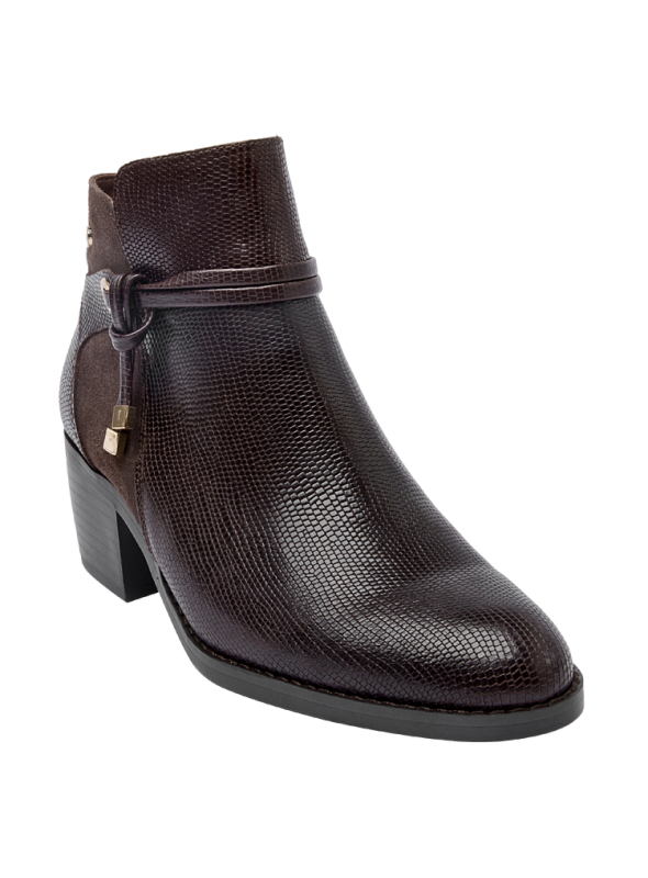 Botin Mujer J620 BRUNO ROSSI negro