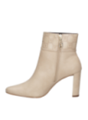 Botín mujer J163 Luz da lua Beige