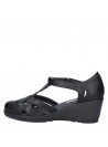 Sandalia Mujer W086 16 Hrs negro