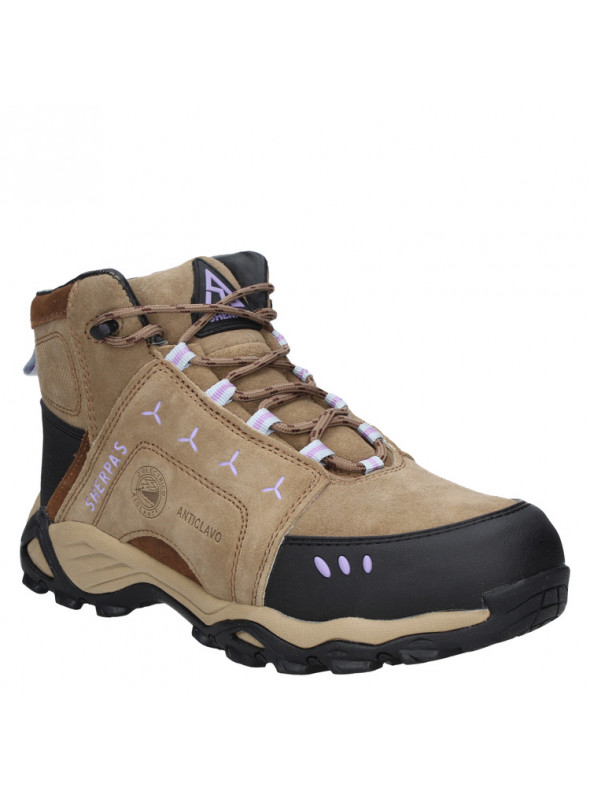 Zapato de seguridad Mujer A923 SherpaS camel